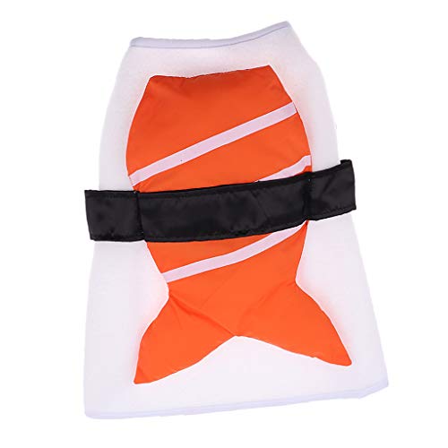 Fantasia Flameer Dogs baile festa de Halloween comida sushi casaco fantasia engraçada cachorro fanta