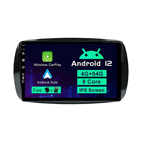 Wifi Aplifier SXAUTO Android 14 Autoradio Für Benz Sart 453 Fortwo - Carplay/Android Renault