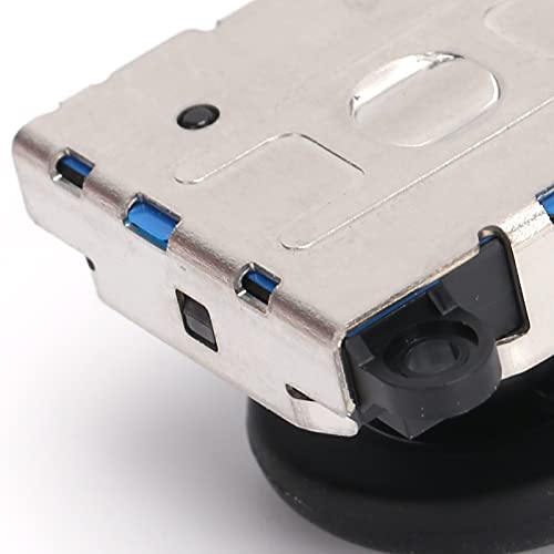 Substituição de joystick, manípulo leve para controle de joycon de interruptor(Preto)