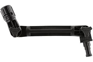 Scotty #429 Extended Gear Head Adapter, Black: Adaptable Fishing Accessory for Various Boating Applications