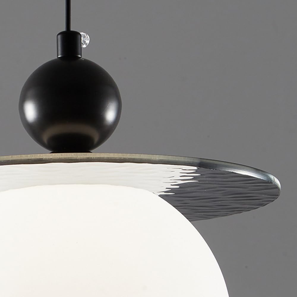 Mid Century Pendelleuchte, moderne Kupfer-Hängelampe, nordischer verstellbarer Kronleuchter for Kücheninsel, Esszimmer, Bar(20 * 25cm)
