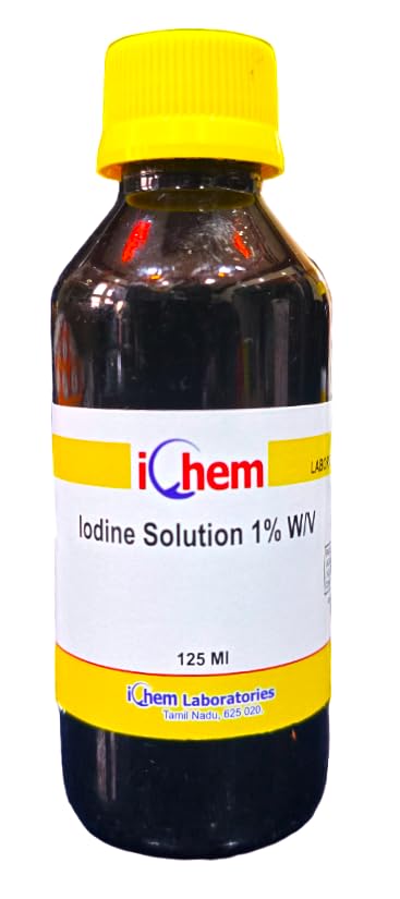 ICHEM Iodine Solution 1% W/V 125ml (Lab use only)