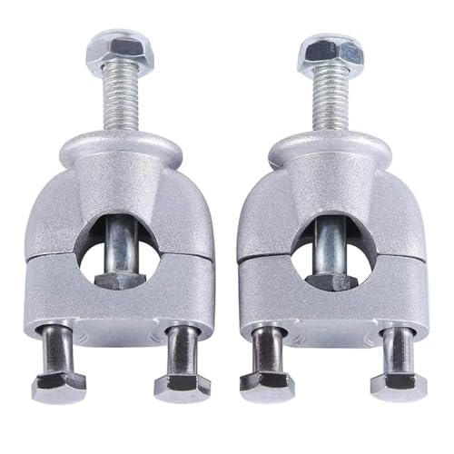 Adaptador elevador de manillar 7/8'' con abrazaderas de aluminio para mejorar el control