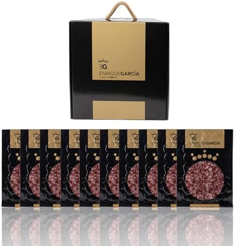 ENRIQUE GARCÍA - Salchichón Ibérico de Bellota, 10 Sobres Envasad...