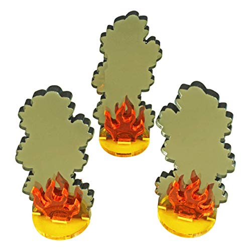 Litko Large Flaming Wreckage Markers (3) #TOP28