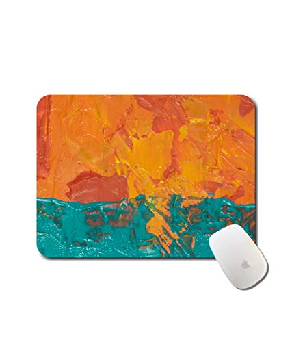 Image of WHATS YOUR KICK Abstract Pattern | Floral | Pattern | Rangoli | Printed Mouse Pad /Designer Waterproof Coating Gaming Mouse Pad for Computer /Laptop (Multi33)