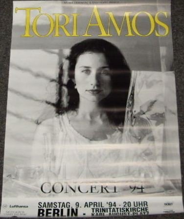 Tori Amos – Konzert 1994 – 50 x 70 cm zeigt/Poster