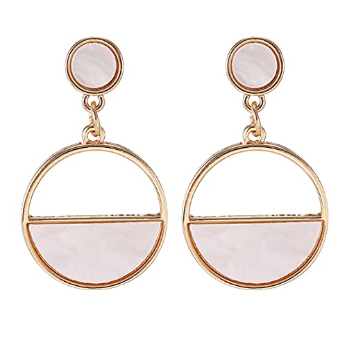 Boucles d'oreilles acrylique noire parfaites pour une soirée chic