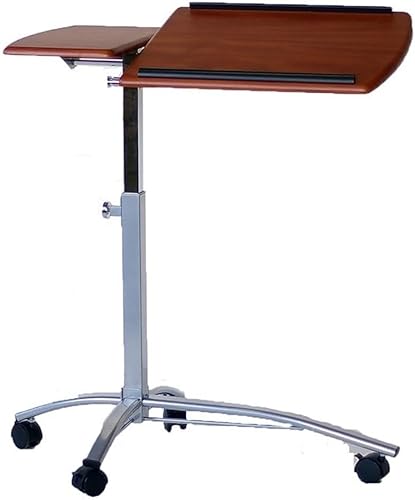 UrbanPro Soporte para portátil móvil ajustable contemporáneo en cereza mediana