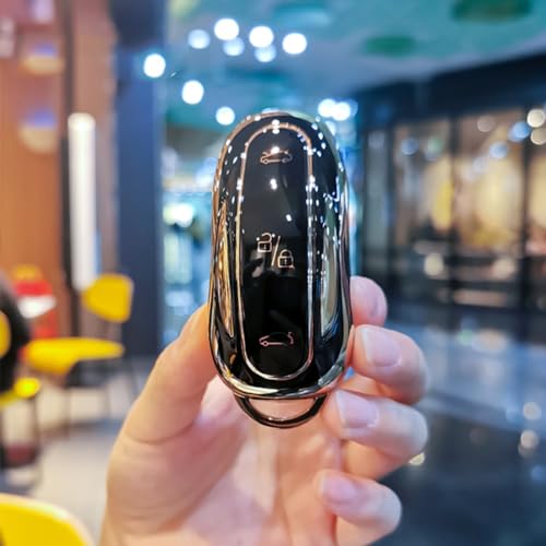 Funda de TPU para llave inteligente de coche compatible con Tesla Model 3 Y S X