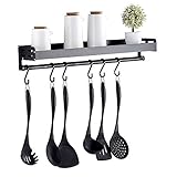 wandregal mit haken ikea Mehrszenengebrauch - das Regal kann nicht nur in der Küche, sondern auch im Schlafzimmer und im Badezimmer verwendet werden, wo Sie Haushaltsgegenstände unterbringen können