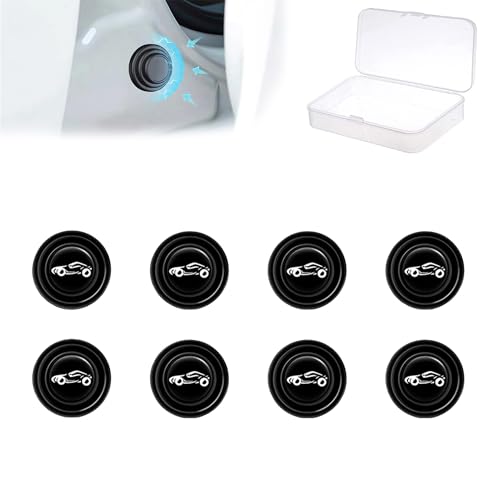 Image of Car Shock Absorber Door Protector Rubber Pads Guard Accessories Car Gadgets for Enhanced Door Protection Compass, Wrangler, Meridian, S90, XC60, XC40, Hector, Astor, Gloster