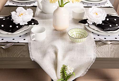 Dii Beautiful Peony Flower Napkin Rings White, 4 Piece #TOP6