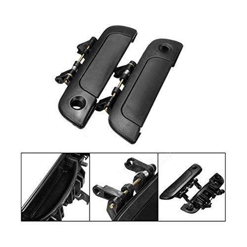 CHENTAO Yan Firm Car Front Outer Door Handle Fit for Suzuki Baleno Esteem Cultus Maruti Baleno Chevrolet Cassia 1995-2001 82820-60G00 (Color : Black)