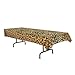 AWEHIRU 2 Pack Leopard Print Plastic Table Cover 54 inches x 108 inches (Plus Party Planning Checklist by Mikes Super Store)