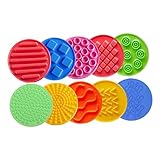 QUXVUIS Sensorische Kreise Matte Taktile Sinnesmatten Fördern die Erkundung durch ansprechendes Spiel Stimulieren die Für Fantasie junger Menschen Zuordnungsspielscheiben Taktile Matten