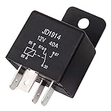 JD1914 Relay Socket 12V 40A Universal Vehicle Motor Fuse Switch Power Multi-Purpose Heavy Duty Standard