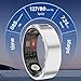 Yechiry Smart for Time Management, Steps Notification and Fitness Tracking with Touch Screen, Multiple Sports Modes, IP68 Water Proof for Climbing, Cycling (Size 8: Approx. 18.1mm /