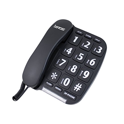 Aazon.co : Jubo Big Button Hoe Landline Telephone For Elderly And