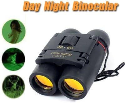 1 X 30x60 Folding Bionocular Telescope with Night Vision - Style Random