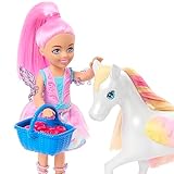 Barbie Chelsea Doll and Baby Pegasus Playset, Winged Horse Toys, A Touch of Magic Set with Stable, Pet Bunny and Accessories, HNT67 - Image 7