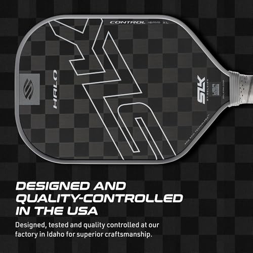 Image of Selkirk Sport SLK Halo Pickleball Paddles | T700 Raw Carbon Fiber Paddle