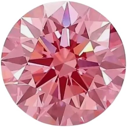 3.04 Ct Natural Pink Diamond – Certified Round Cut, VVS1 Clarity, D Color, 9.50mm | Loose Gemstone for Fine Jewelry & Romantic Gifts