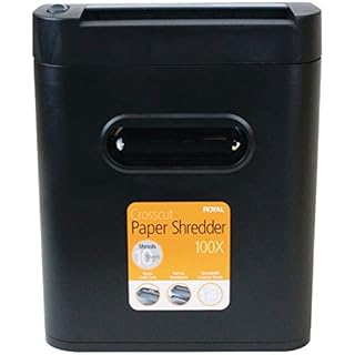 Royal 29171Y 100X 10-Sheet Crosscut Shredder