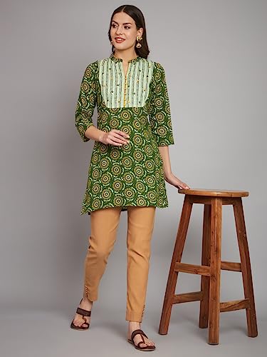 Image of Rapsodia Women's Cotton Regular Kurta (R70149-Red-P Red)