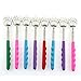 8 Pieces Back Scratchers Telescopic Bear Claw Back Itching Scratcher Scalp Hand Massager Tool with Wave Handles(Random Color) (8)