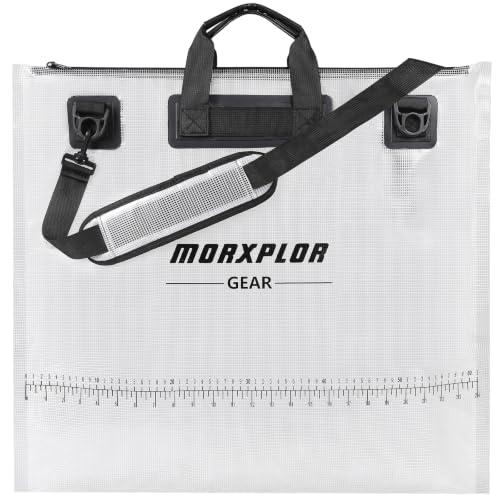 MORXPLOR Fish Bag Heavy Duty Tournament Fishing Weigh in Bag 26x23 inches