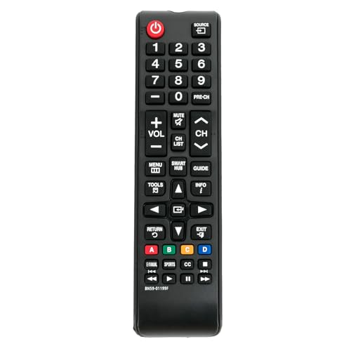 Universal Remote Replacement fit for Samsung TV All Samsung LCD LED QLED HDTV 3D Smart TV BN59-01301A BN59-01315J BN59-01455A BN59-01289A AA59-00580A BN59-01241A AA59-00600A AA59-00463A BN59-01199F