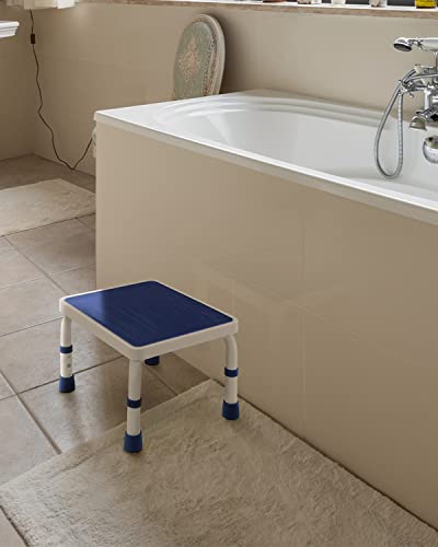 Greenchief Shower Chair With Arms And Back Folding Bath Chair Adjustable & Metal Step Stool For Adults And Elderly, Kitchen Step Stool Bedside Step Stool Small Step Stool #TOP4