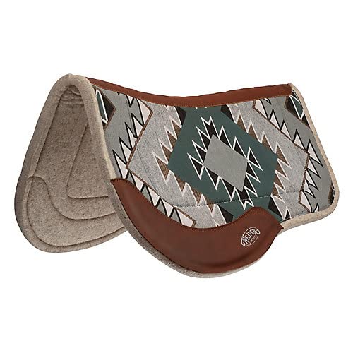 WEAVER Contoured Trail Gear Saddle Pad 29x34 Green
