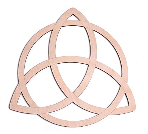 Fourth Level Mfg. Designs, Trinity Knot Celtic Wooden 12