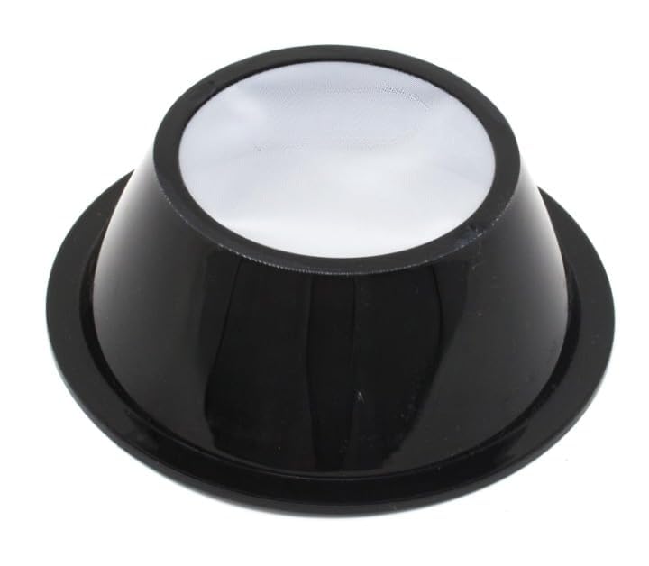 Image of Black Filter Set for Drip Coffee Maker | Compatible with Cafe Zest & Drip Cafe Machines | Reusable Coffee Filter | Durable & Easy to Clean Coffee Maker Filter (Black)