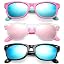 A11* (Pink Green/Blue + Clear Pink/Pink + Black/Blue Mirrored) - 3 Pack