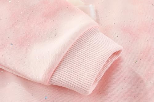 Image of Peacolate 2-7T Spring Fall Summer Little Girls 2pcs Clothing Set T Shirt and Jeans