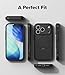 Ringke Alles Pro for iPhone 17 Pro Case [Compatible with MagSafe] Camera Control Capture Button Protection Powerful Magnet Shockproof Cover with 360° Rotating Kickstand - Black
