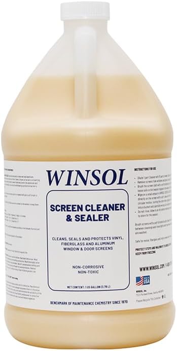 Screen Cleaner and Sealer (Single Gallon)