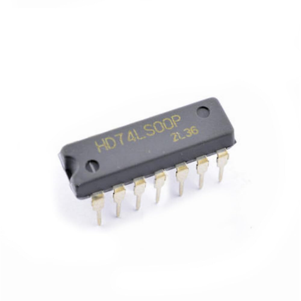 100pcs/lot HD74LS00P DIP-14 SN74LS00N HD74LS00 74LS00 Quadruple 2-Input NAND Gates IC