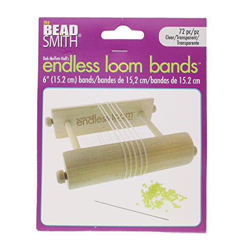 The Beadsmith Endless Loom Bands, 6-Inch, 72-Piece Set