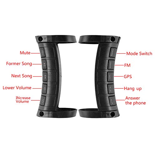 LED Steering Wheel Button Remote Control for Car Stereo DVD GPS,Universal Wireless Car Steering Wheel Button Remote Control Fit Car Android/Windows Ce System Player