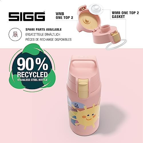 Sigg, Insulated Kids Water Bottle, Shield One Therm, Suitable For Carbonated Beverages, Leakproof, Dishwasher Safe, BPA Free - Image 4