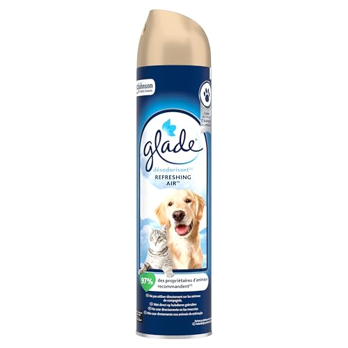 Glade Aérosol Pet Range - Infusé Aux Huiles Essentielles - Idéal Contre Les Odeurs Des Animaux - 1 Aérosol, 300ml