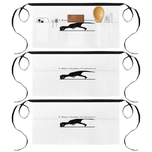 Demi-tablier de cuisine résistant style bistrot pour une protection longue durée