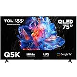 TCL Smart TV 2025 Pantalla 75' 75Q5K Google TV QLED 4K Google Assistant | Hands Free Voice Control | Alexa | VisionHDR10+|...