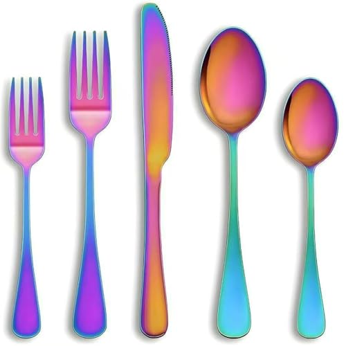 Set Cuchillos Cocina 20 Piezas Acero Inox