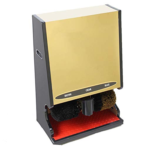 NNHDWS Lucidatore di Scarpe, Scarpe Elettrico di Rimozione Spazzola Automatico Polvere Induzione Scarpe Trattamento di Pulizia Spazzola Kit Adatto Ad Hotel Ingresso Sales Center Club,A2