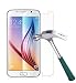 Galaxy S6 Screen Protector,TANTEK [Bubble-Free][HD-Clear][Anti-Scratch][Anti-Glare][Anti-Fingerprint] Premium Tempered Glass Screen Protector for Samsung Galaxy S6,[Lifetime Warranty]-[1Pack]